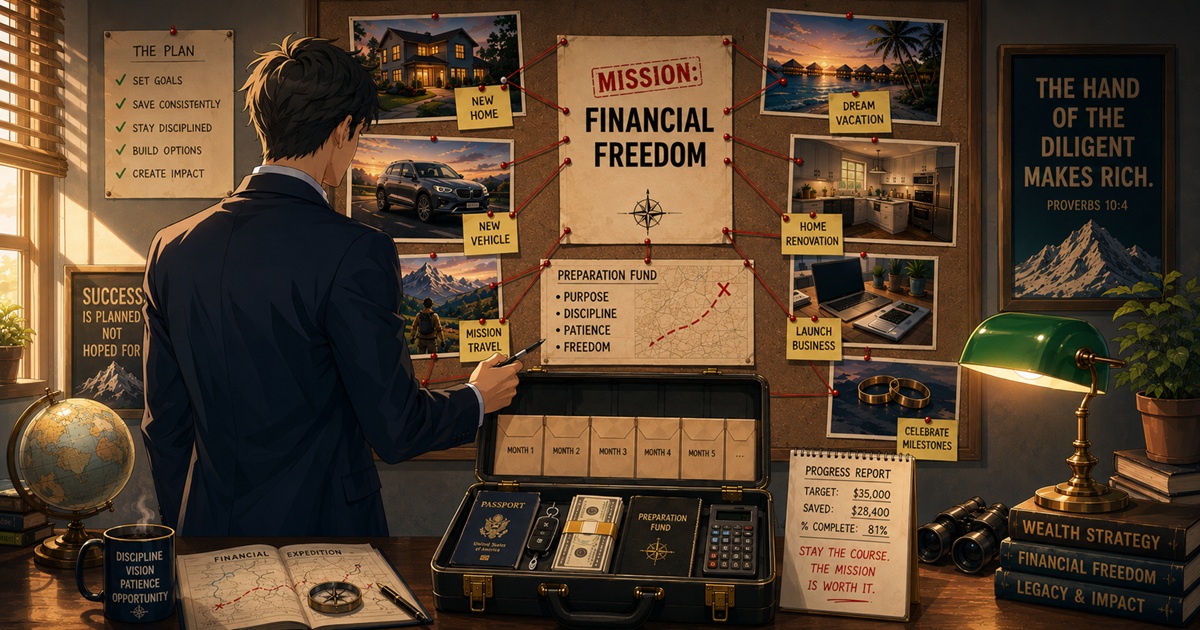 saving for a large purchase